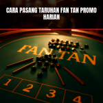 Permainan kasino Fan Tan dengan promosi harian.